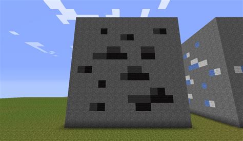 Giant Coal Ore Block Minecraft Map