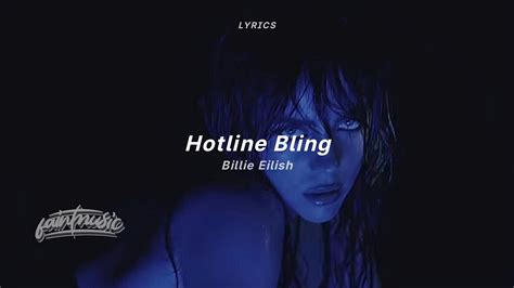 Hotline Bling - Billie Eilish Cover (Instrumental looped) | The Best ...