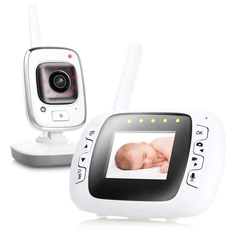 Fimei GD8220 Digital Wireless Baby Baby Sleeping Monitor Night Vision 2.3 Inches LCD Screen Baby ...