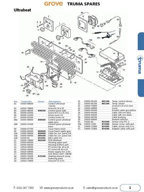 Truma Combi 6 Spare Parts | Reviewmotors.co