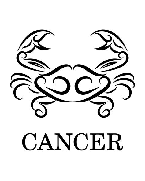 Cancer Girl Zodiac SVG