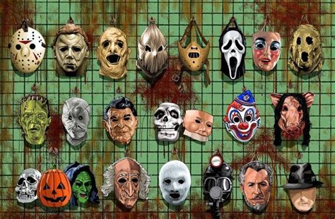 horror movie masks images - Kallie Hendrickson