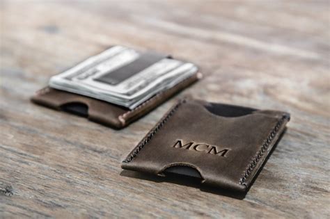 Minimalist Money Clip Wallet | Handmade Premium Distressed Leather