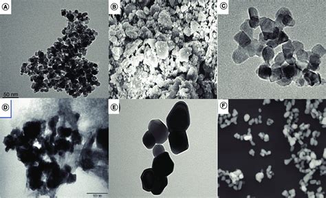 Microscopic images of titanium dioxide nanoparticles of different sizes... | Download Scientific ...