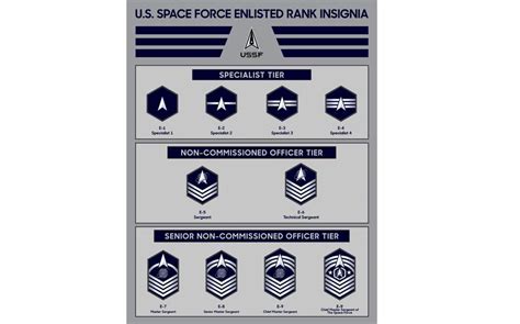 Space Force rank insignia sends senior enlisted members symbolically ...