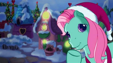 My Little Pony: A Very Minty Christmas (2005) - Backdrops — The Movie ...