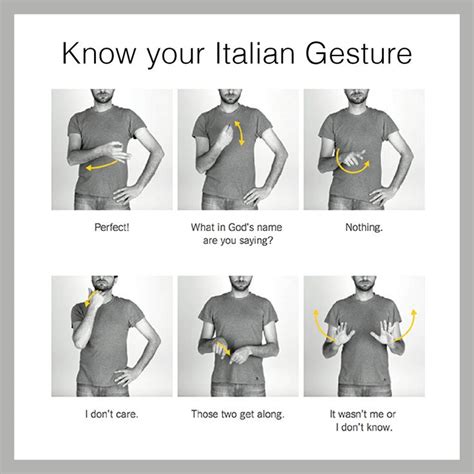 This might come in handy when you're in Italy ;) | Italian hand ...