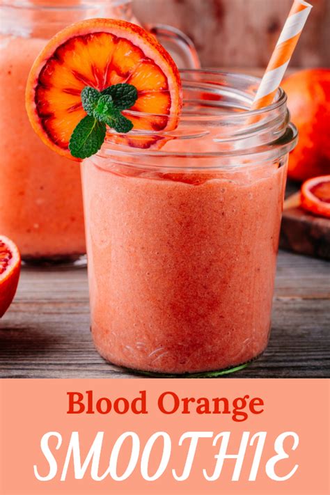 Blood Orange Fruit Smoothie - All Nutribullet Recipes