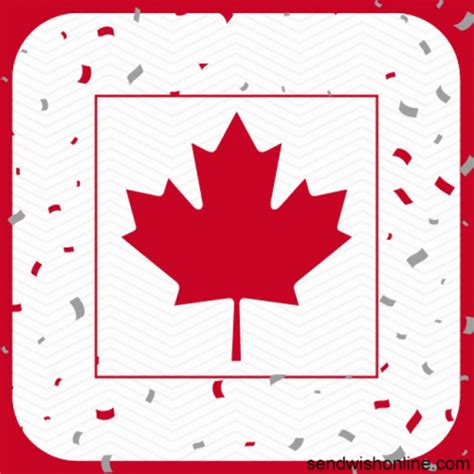 Canada Canada Day GIF - Canada Canada Day Canada Flag - Discover & Share GIFs