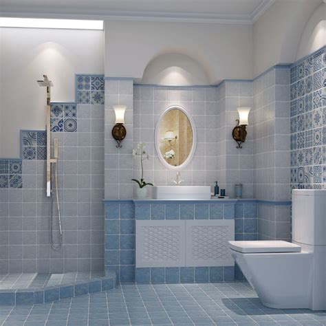 China new design wall tile blue marble bathroom ceramic floor tiles | Marble bathroom, Marble ...