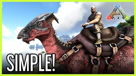 How to Tame a Parasaur | Updated ARK Guide | - YouTube