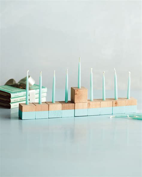 18 Beautiful DIY Menorah Ideas - How to Make Your Own Menorah