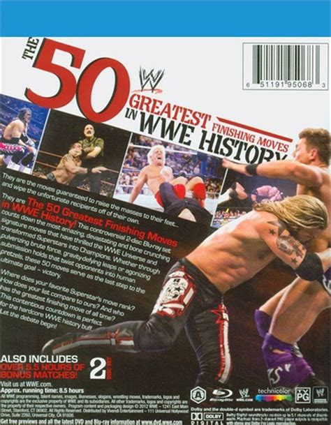 WWE: The 50 Greatest Finishing Moves In WWE History (Blu-ray ) | DVD Empire