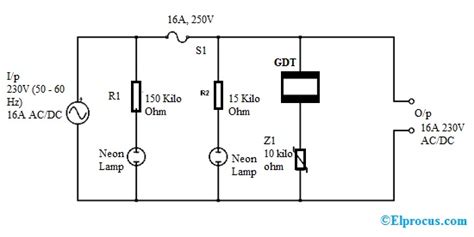 Surge Protector : Working, Circuit Diagram, Types and Its Applications