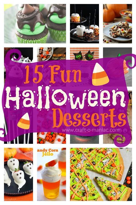 15 Fun Halloween Desserts - 700 N COTTAGE