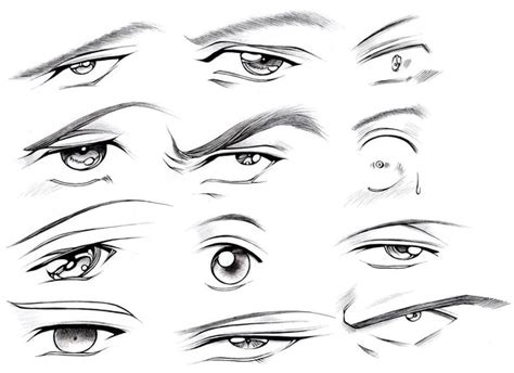 How to Draw Male Eyes (Part 2) – MANGA UNIVERSITY CAMPUS STORE