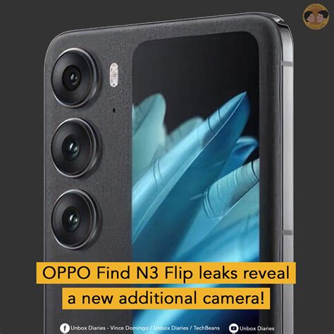 OPPO Find N3 Flip triple camera setup revealed in leaked images!