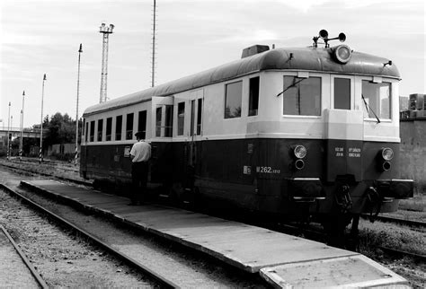 Black And White Track Train Station Black and White Image