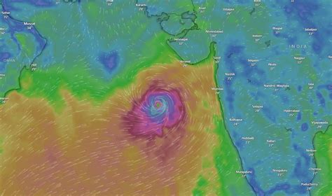 Cyclone Biporjoy Route, Live Location Tracker, Map, and Real-time Updates