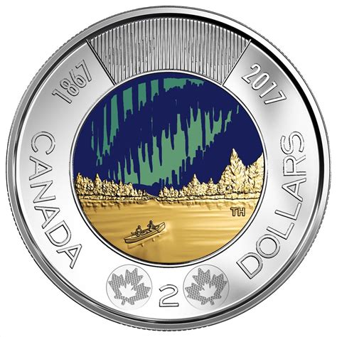 World's First Glow in the Dark Toonie celebrating Canada's 150th ...