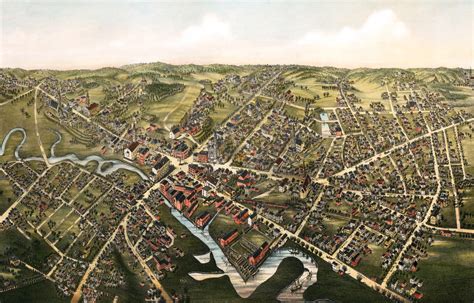 Amazing old map of Medford, Massachusetts from 1880 - KNOWOL