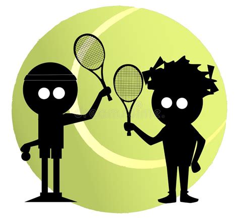 Mixed Doubles Tennis Players Stock Illustrations – 3 Mixed Doubles Tennis Players Stock ...