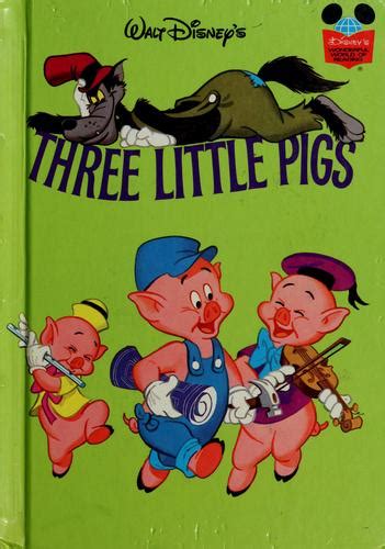 Walt Disney's three little pigs. (1972 edition) | Open Library