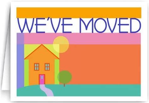 We've Moved! New Home Note Card - 10 Boxed Cards & Envelopes