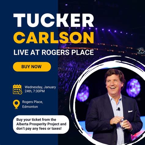 TUCKER CARLSON LIVE IN EDMONTON - ROGERS PLACE - JAN 24, 2024 – Alberta ...