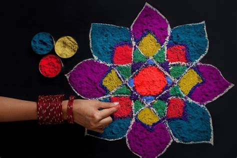 How to Create Your Own Diwali Rangoli Designs - Beyond Borders