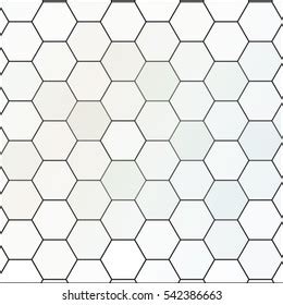 Silver Color Gradient Background Hexagonal Pattern Stock Illustration 542386663 | Shutterstock