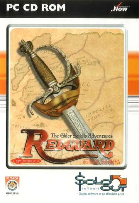 The Elder Scrolls Adventures: Redguard (1998) box cover art - MobyGames