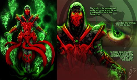 Mk11 Ermac concept design. "Master of death" by Lightsource. Thoughts ...