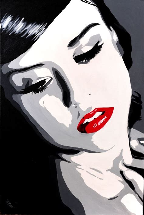 30 Black And White Pop Art Paintings