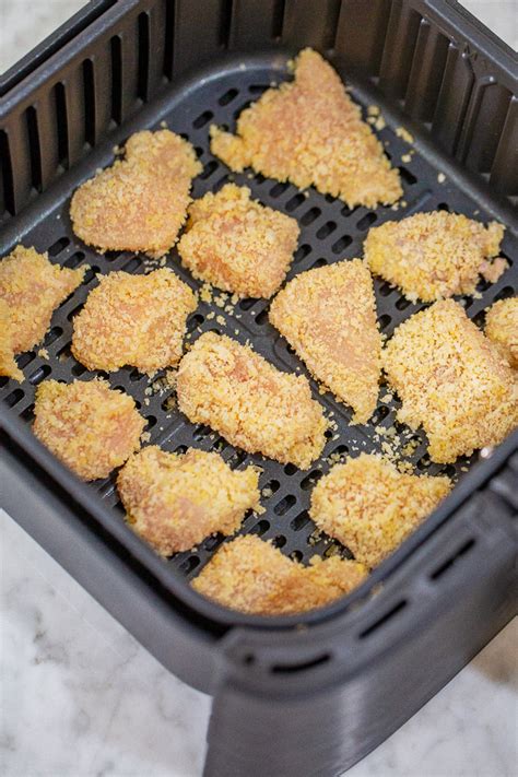 Homemade Air Fryer Chicken Nuggets - Averie Cooks