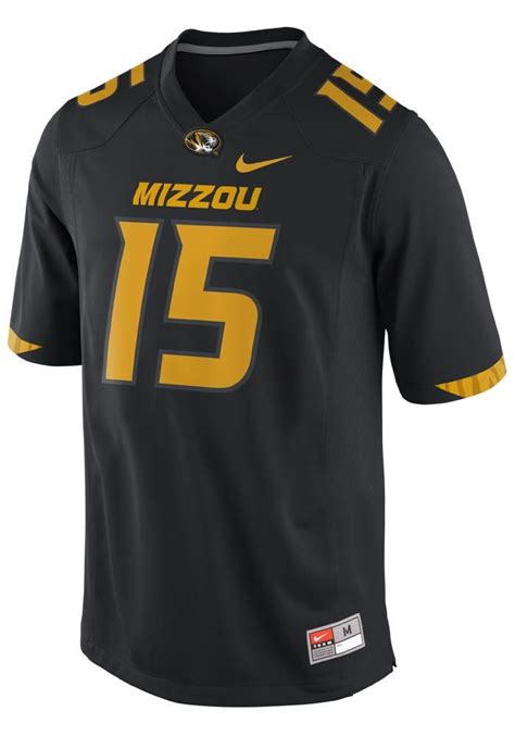 Missouri Tigers Mens Nike Football Jersey - Mizzou Black 2013 Jersey http://www.rallyhouse.com ...