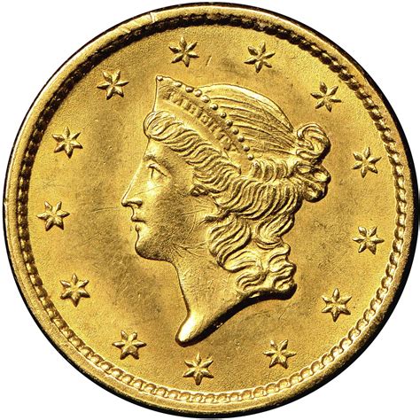 $1 Gold Liberty Brilliant Uncirculated - BU - Random Date | Old coins, Rare coins, Liberty