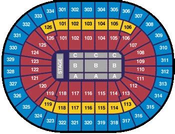 Seating Information | Enterprise Center