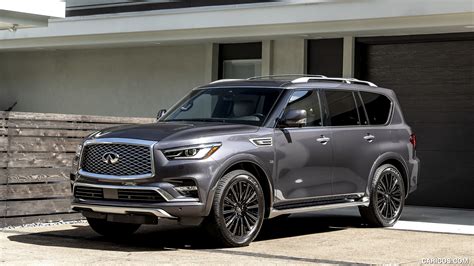 Infiniti QX80 Limited | 2019MY | Front Three-Quarter