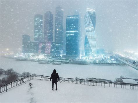 Snowy Moscow 2016 : SciFiRealism