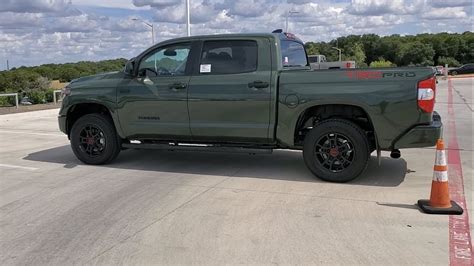 First Look at Army Green 2020 Toyota Tundra TRD Pro | Torque News