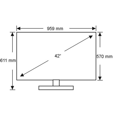 改善 お別れ 有彩色の 42 inch tv dimensions - ishikawass.jp