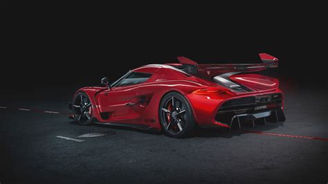 The Koenigsegg Jesko looks fantastic in red | Top Gear