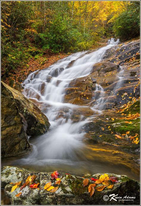 Lower Sam Branch Falls - Pisgah National ForestNorth Carolina Waterfalls