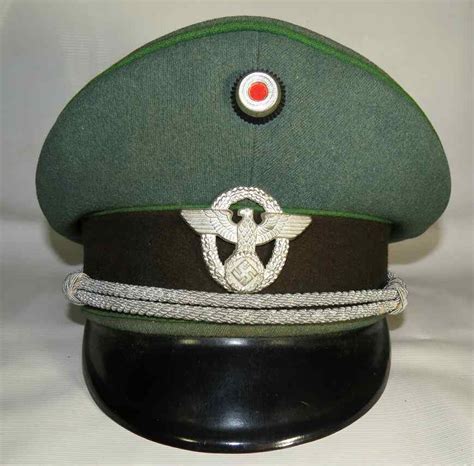 Need Help Third Reich Ordnungspolizei officer’s visor hat - Germany: Third Reich: Uniforms ...