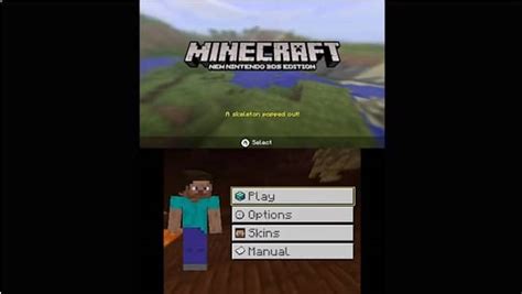 Minecraft 3DS Rom: New Nintendo Edition Download