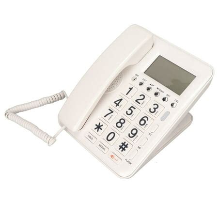 Corded Phone , Hands Free Call Corded Telephone 2 Sets Shortcut Keys ...