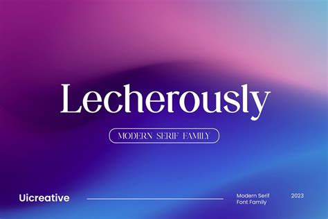 Lecherously Font - Free Font