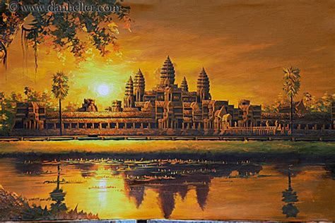 Angkor Wat Sunrise Painting