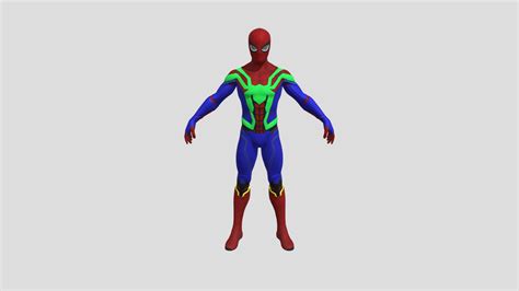 Spider-man - Hybrid Neon Suit - Download Free 3D model by spider boy ...